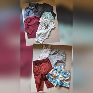 Bundle Of Boys Clothing Size 12 Months